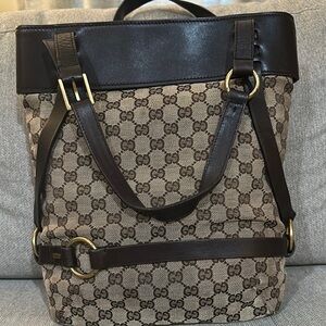 Gucci monogram shoulder bag /tote